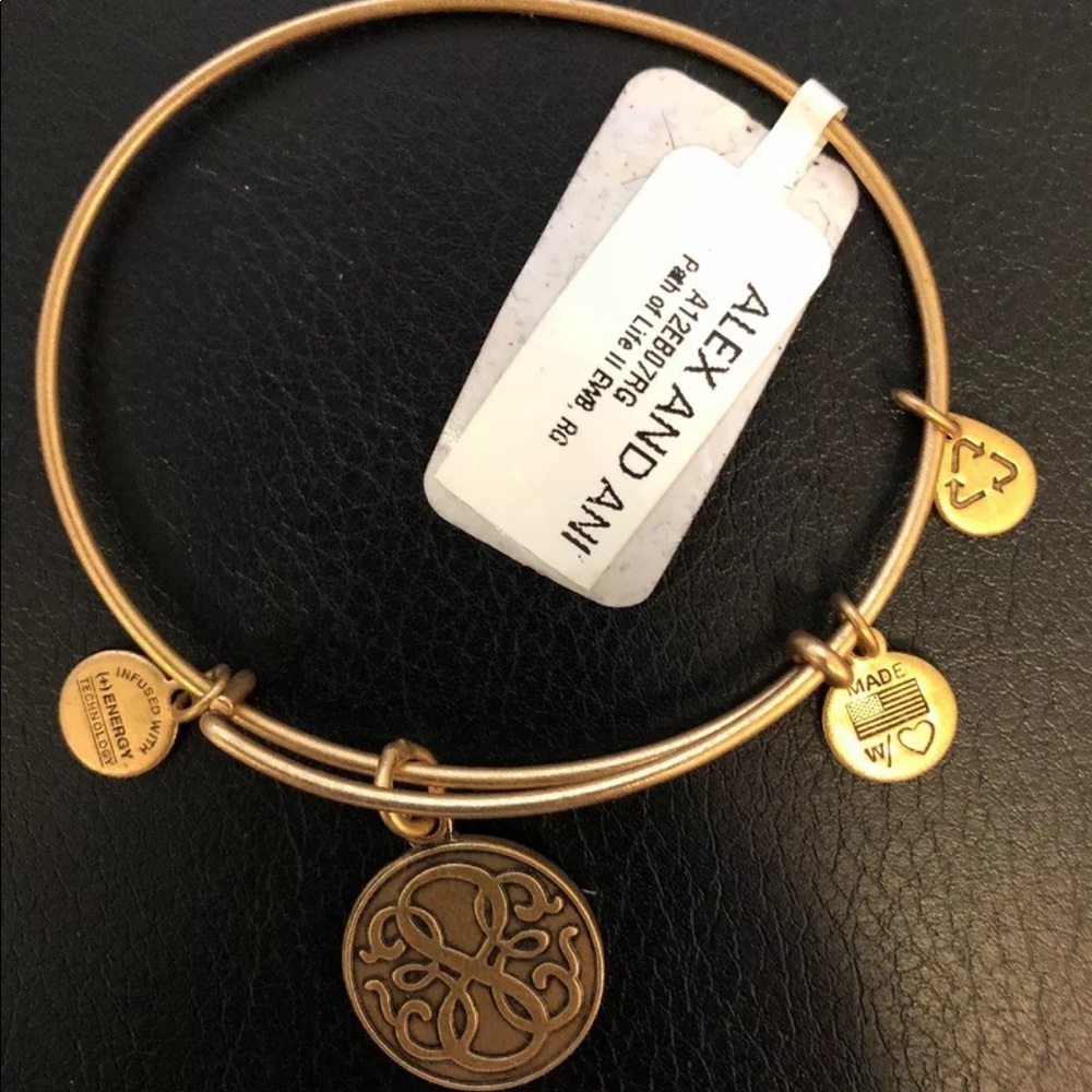 ALEX & ANI Rafaelian Gold Path of Life Bracelet
